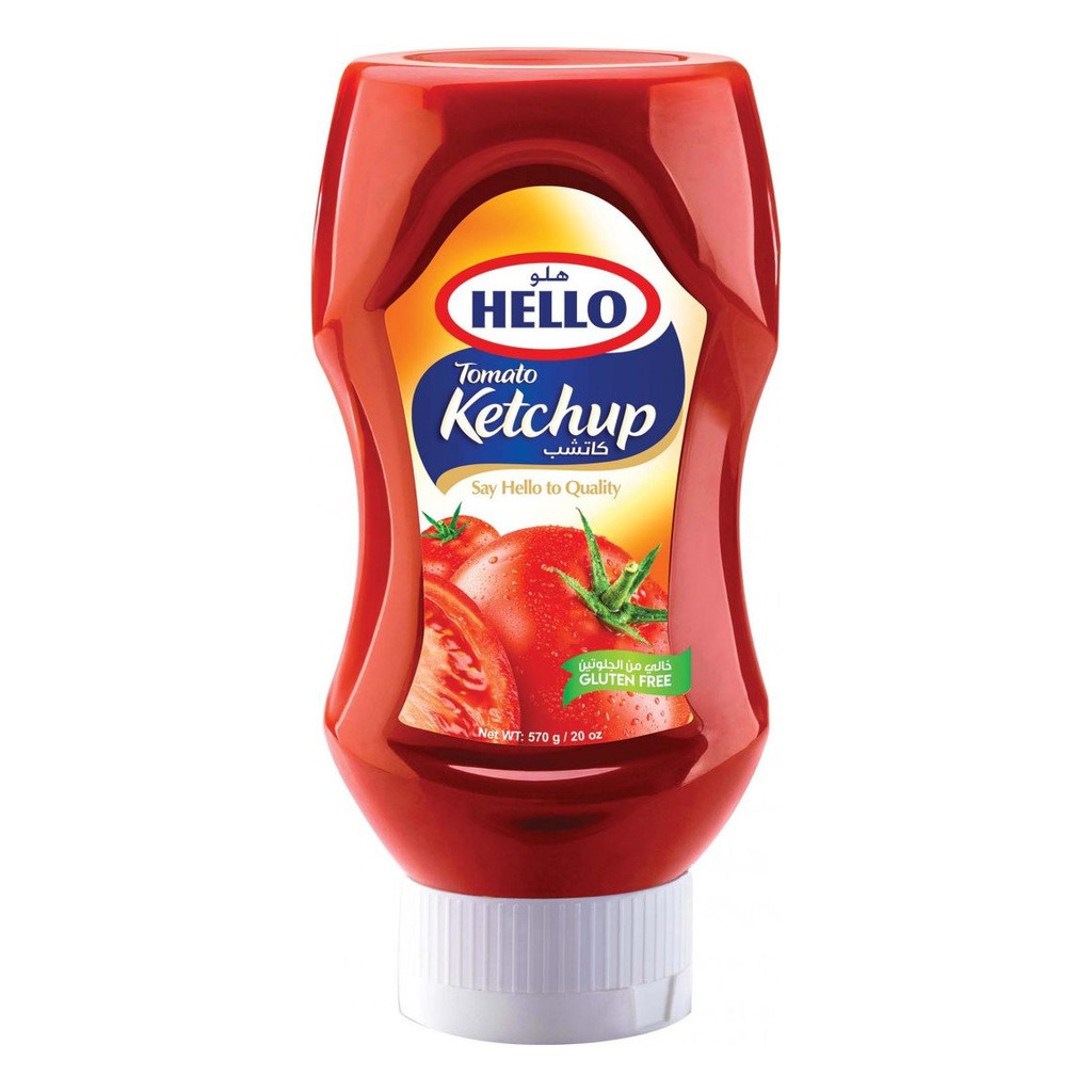 هلو كاتشب خالي من الجلوتين 570 غم