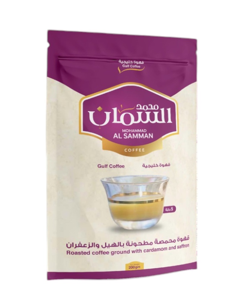 السمان قهوة خليجية  سريعة التحضير 50 غم * 10