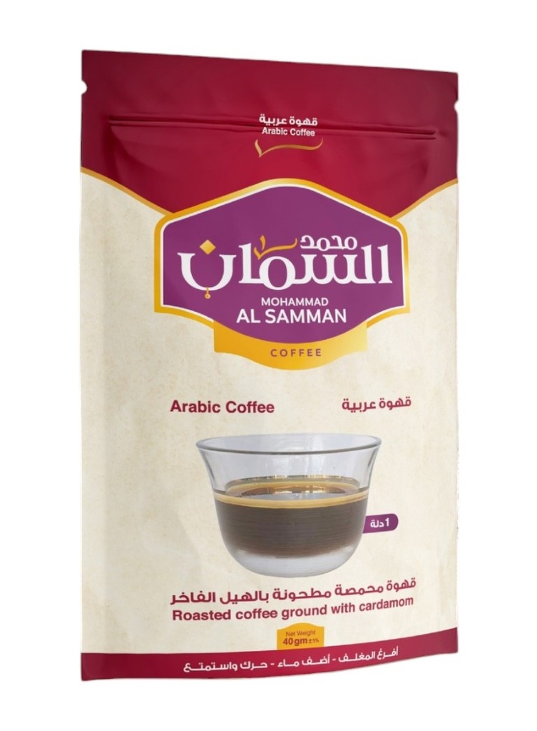السمان قهوة عربية  سريعة التحضير 50 غم * 10