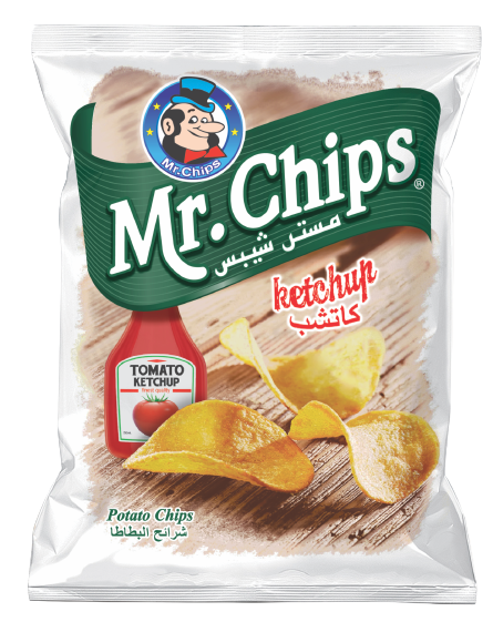 مستر شيبس كاتشب 72 غم