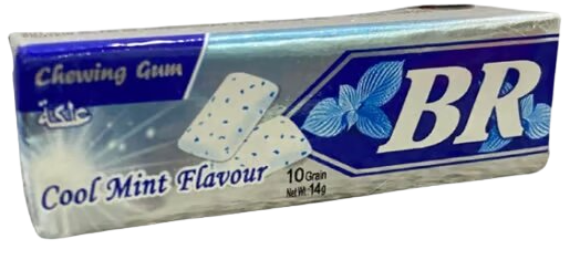 علكة بي ار بنكهة النعناع 14 غم *24