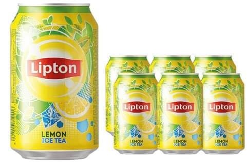 ليبتون ايس تي ليمون 320 مل*6