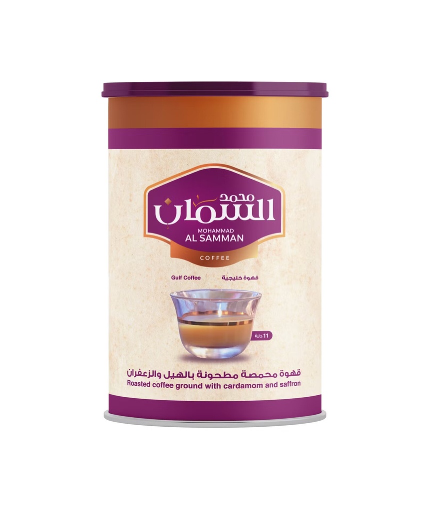 السمان قهوة خليجية  سريعة التحضير علب 450 غم 