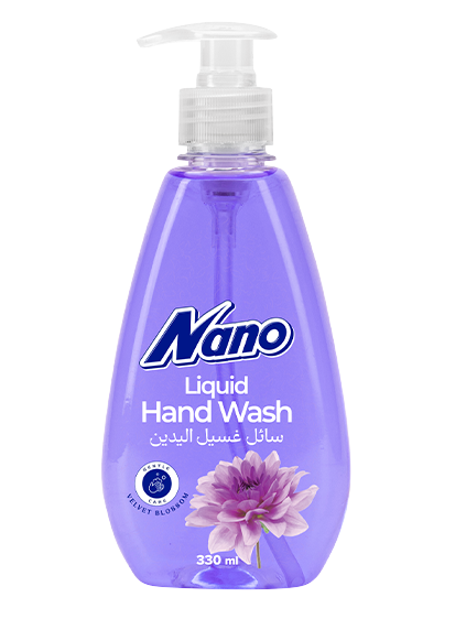 نانو سائل غسيل يدين الزهرة المخملية 330 مل