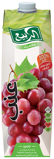 عصير الربيع عنب 1 لتر