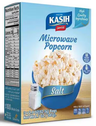 الكسيح بوشار مايكرويف ملح 82 غم