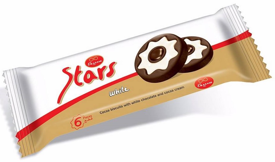 ستار بسكويت وايت 34 غم