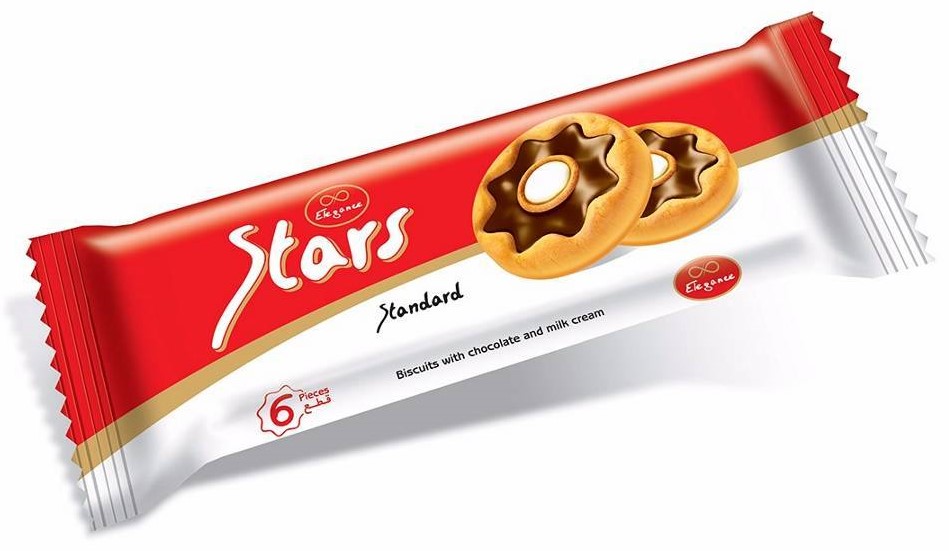 ستار بسكويت ستاندر 34 غم