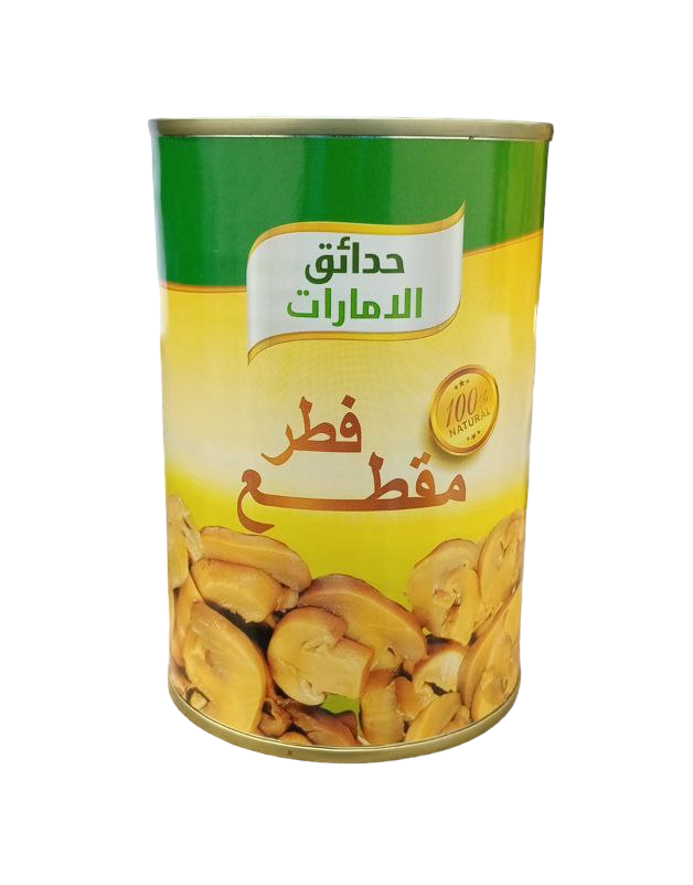 حدائق الامارات فطر مقطع  400 غم كرتونة