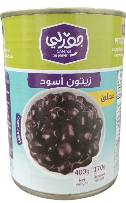 جورلي زيتون اسود حبة كاملة 400 غم