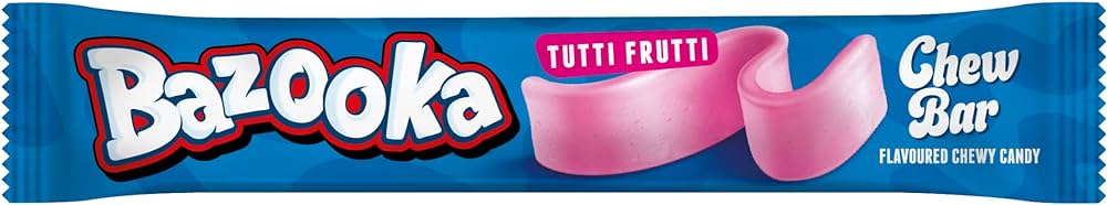 بازوكا شو بار كاندي توتي فروتي 14 غم