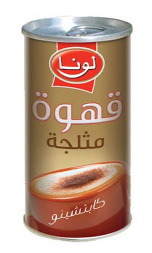 لونا قهوة مثلجة كابتشينو 190 مل * 24