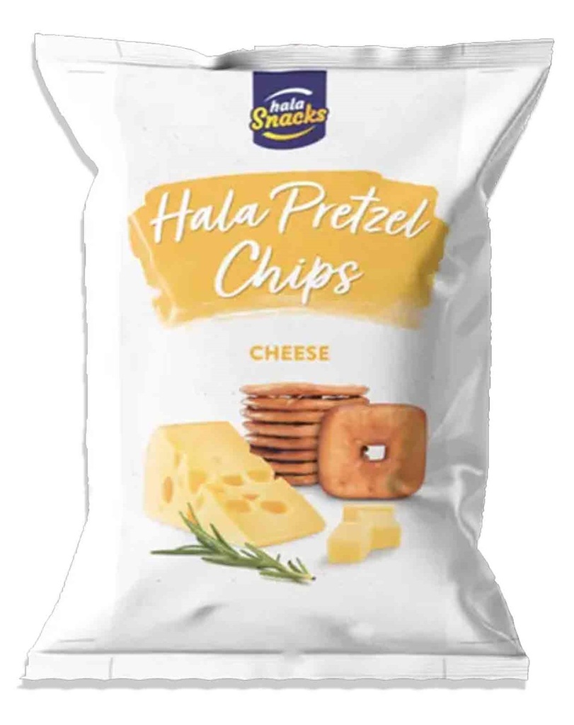 هلا بريتزل شيبس بالجبنة 25 غم * 60