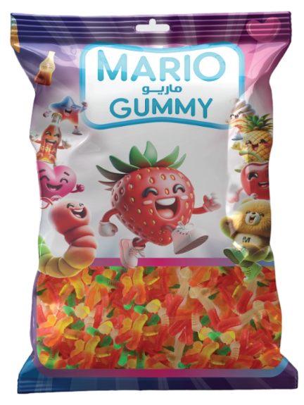 ماريو بارتي شكل تمساح  1 كغم * 1