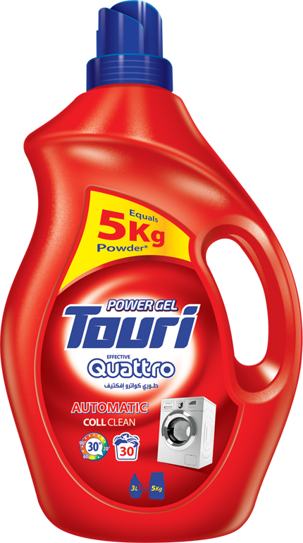 توري سائل غسيل ملابس كواترو 3 لتر