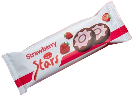 ستار بسكويت فراولة 34 غم