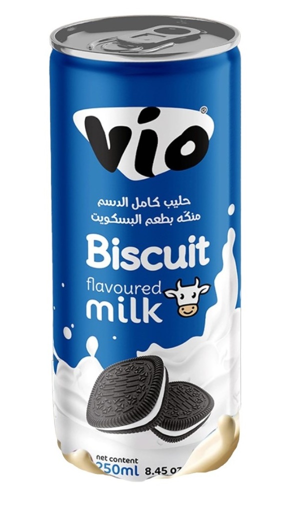 فيو حليب بالبسكويت 250 مل 