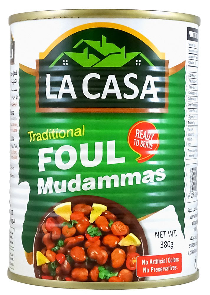 لاكاسا فول مدمس 380 غم * 24