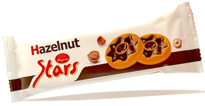 ستار بسكويت شوكلاتة البندق 34 غم