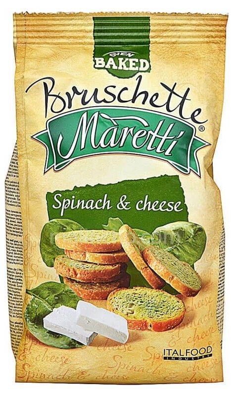 ماريتي خبز محمص بنكهة السبانخ والجبنة 70 غم *15 