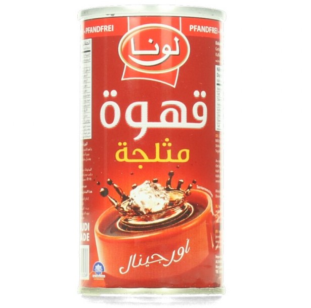 لونا قهوة مثلجة اورجنال 190 مل * 24