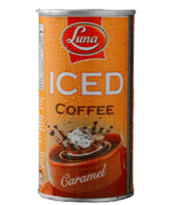 لونا قهوة مثلجة كراميل 190 مل * 24