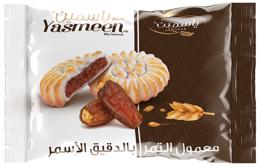 الياسمين معمول بالطحين الاسمر 25 غم  