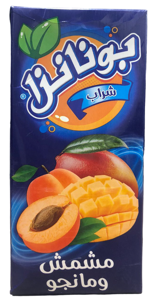 بونانزا مانجا و مشمش 1 لتر
