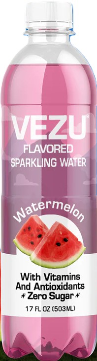 فيزو مياه غازية منكهة بطيخ خالية من السكر 500 مل