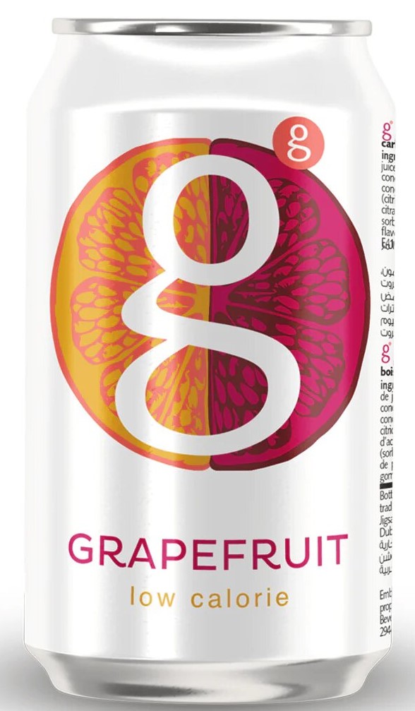 جي مشروب غازي جريب فروت 300 مل