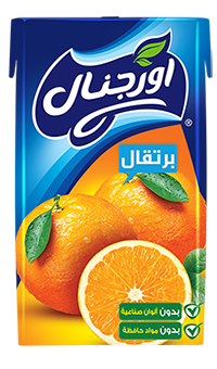 اورجينال عصير برتقال كرتون 250 مل