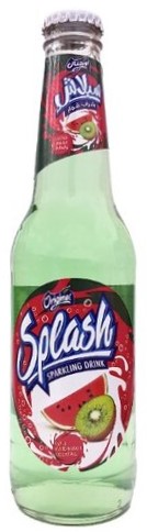 اورجينال سبلاش غازي بطيخ و كيوي زجاج 330 مل