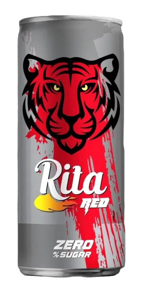 ريتا مشروب غازي ريد خالي من السكر  240 مل