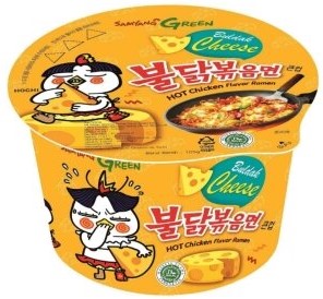 ساميانج نودلز صحن جبنة حارة 120 غم