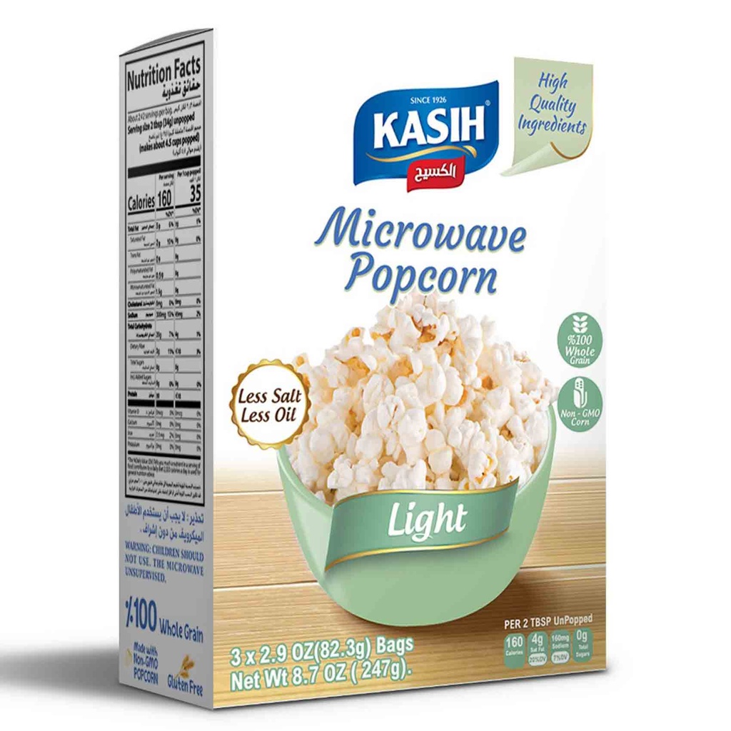 الكسيح بوشار مايكرويف لايت 82 غم