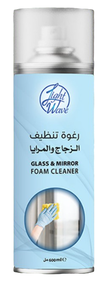 لايت ويف رغوة تنظيف زجاج 600 مل