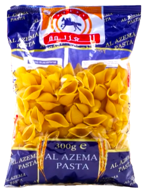 العزيمة معكرونه صدف كبير 300 غم