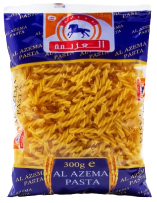 العزيمة معكرونه برغي 300 غم