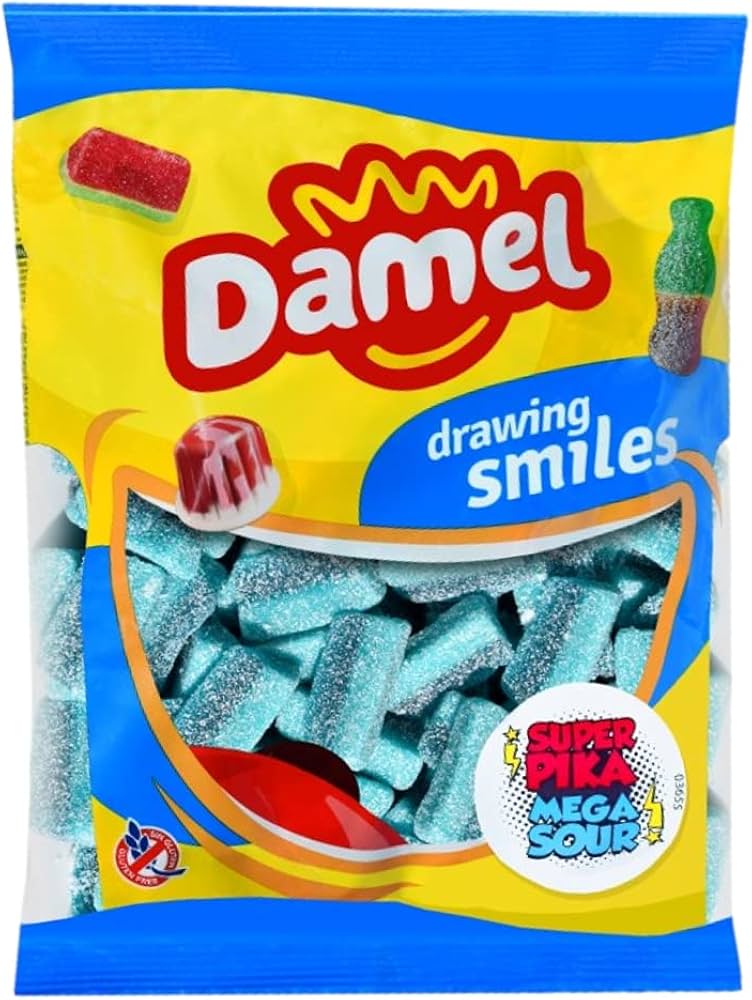 دامل كاندي شكل بطيخ ازرق 1 كغم