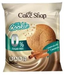 كيك شوب كوكيز بالقرفة خالي من السكر 320 غم