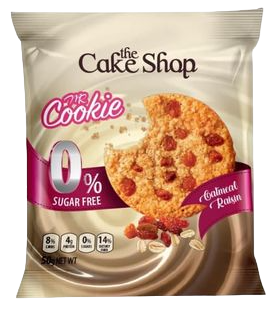 كيك شوب كوكيز بالزبيب خالي من السكر 320 غم