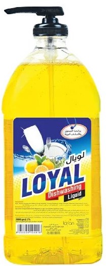 لويال سائل جلي قشور الليمون و الاعشاب الطبيعية 2 لتر