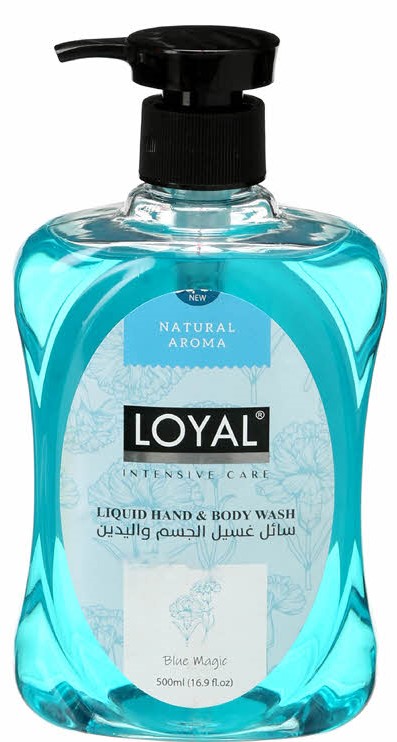 لويال سائل غسيل ايدي ازرق 500 مل
