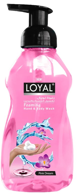 لويال سائل غسيل ايدي فوم زهري 500 مل