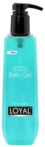 لويال رغوة استحمام ديب اوشن ازرق 900 مل