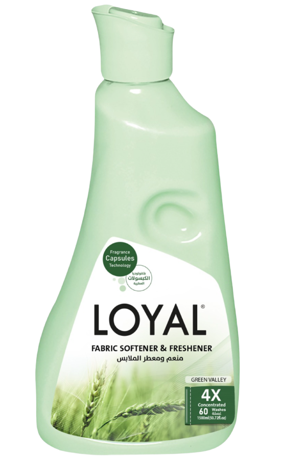 لويال منعم و معطر ملابس اخضر 1.5 لتر