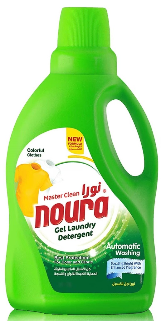 نورا سائل غسيل ملابس اخضر 2 لتر