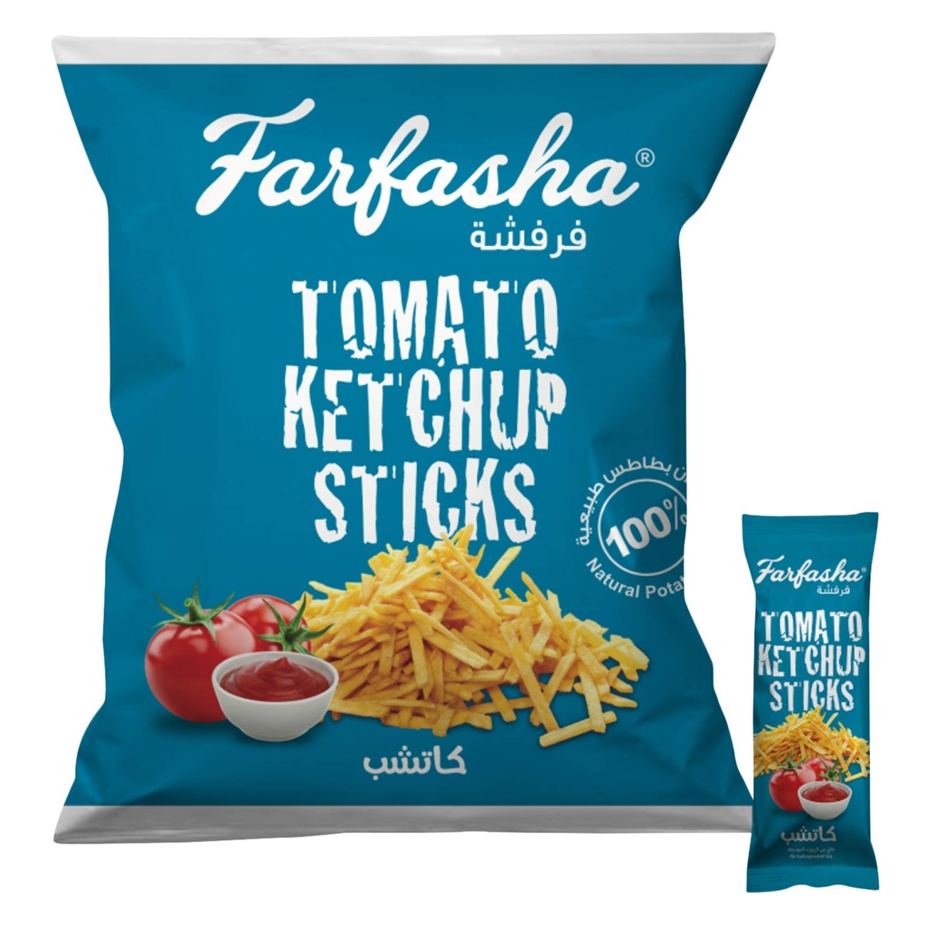 ديمه فرفشة شيبس كاتشب 15 غم * 24