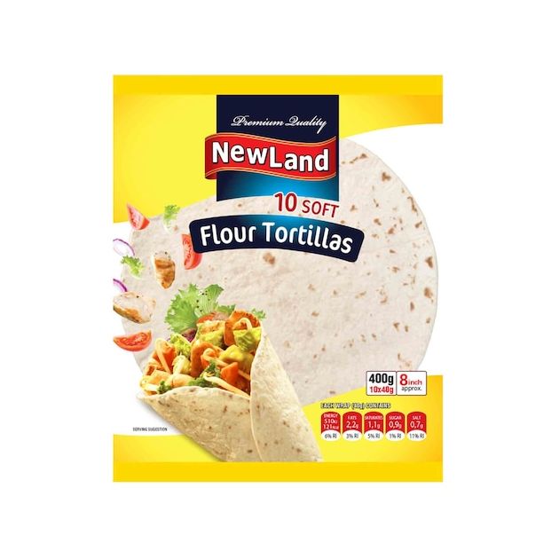 نيولاند تورتيلا (8 انش ) 40 غم