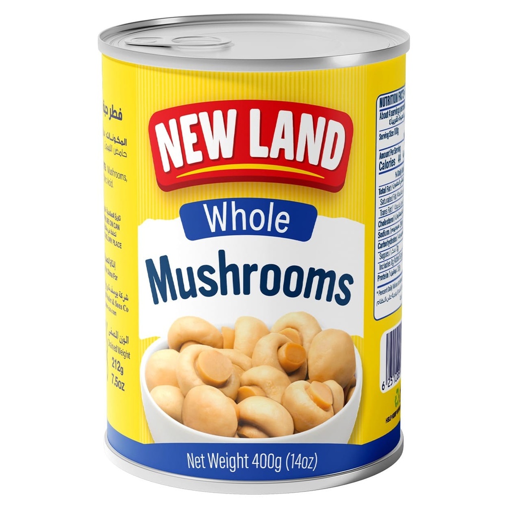 نيولاند فطر حبة كاملة 400 غم